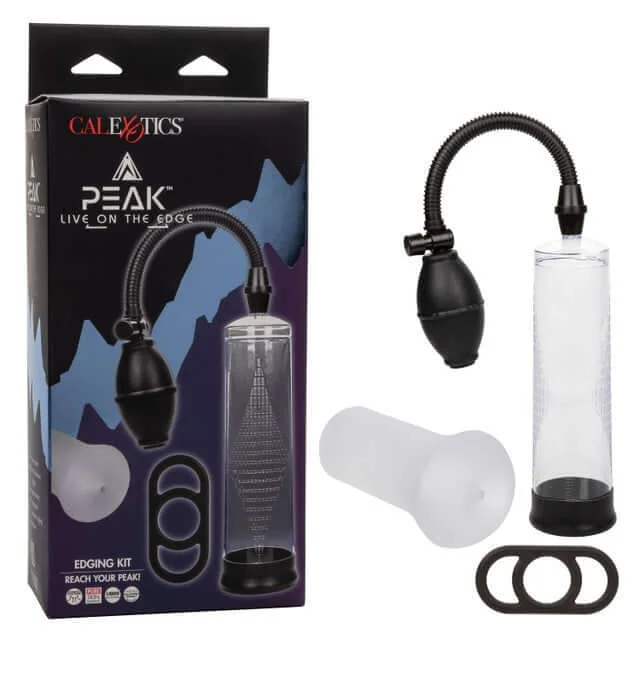 adult toys for couples relaxation time-Peak Edging Kit - Complete Male Enhancement and Stimulation System