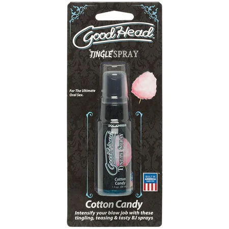 adult toys with smooth silicone design-GoodHead Tingle Spray 1 fl. Oz Cotton Candy