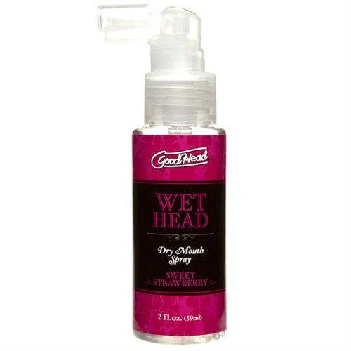 adult toys for private pleasure-Good Head Wet Head 2 Oz - Sweet Strawberry